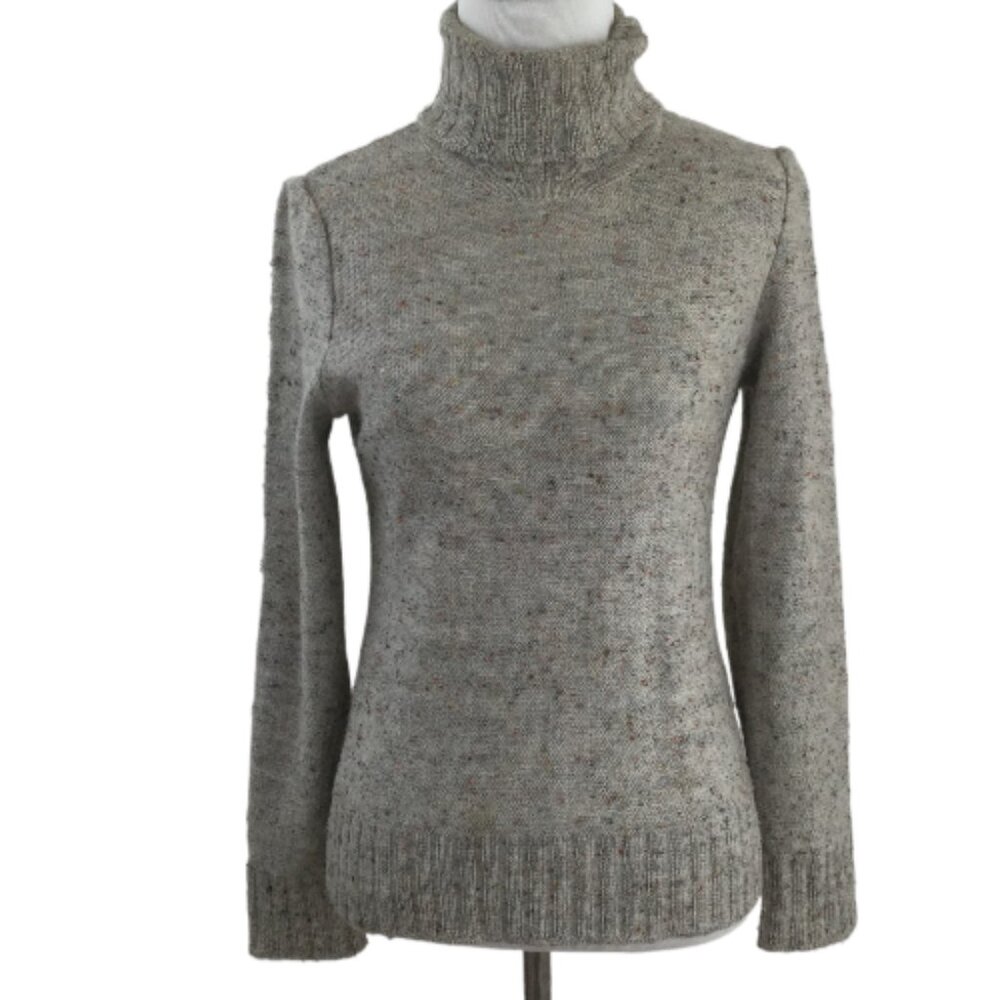 Miu Miu Speckled Turtleneck Sweater 42